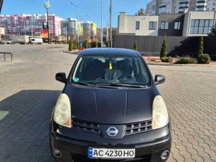 Черный Ниссан Ноут, объемом двигателя 1.39 л и пробегом 181 тыс. км за 5100 $, фото 1 на Automoto.ua