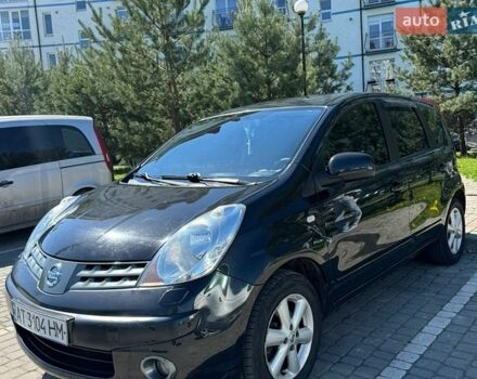 Черный Ниссан Ноут, объемом двигателя 1.6 л и пробегом 152 тыс. км за 5500 $, фото 1 на Automoto.ua