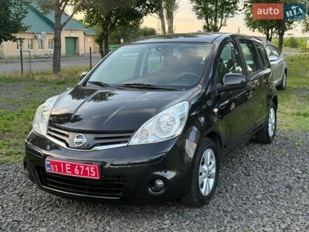 Чорний Ніссан Ноут, об'ємом двигуна 1.39 л та пробігом 201 тис. км за 5499 $, фото 1 на Automoto.ua