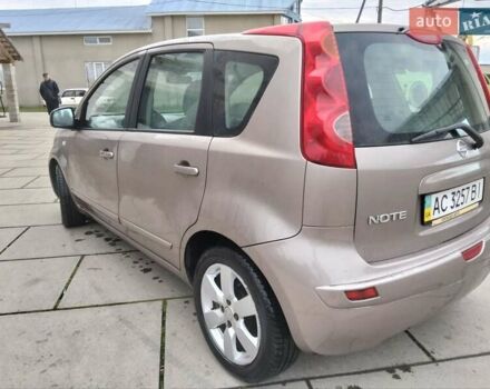Коричневый Ниссан Ноут, объемом двигателя 1.6 л и пробегом 136 тыс. км за 5400 $, фото 1 на Automoto.ua