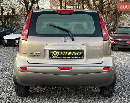Коричневый Ниссан Ноут, объемом двигателя 1.39 л и пробегом 117 тыс. км за 6999 $, фото 4 на Automoto.ua