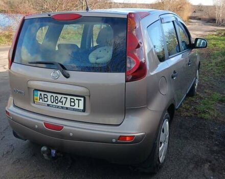 Коричневый Ниссан Ноут, объемом двигателя 1.39 л и пробегом 160 тыс. км за 7300 $, фото 2 на Automoto.ua