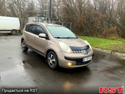 Коричневый Ниссан Ноут, объемом двигателя 1.4 л и пробегом 186 тыс. км за 4700 $, фото 1 на Automoto.ua