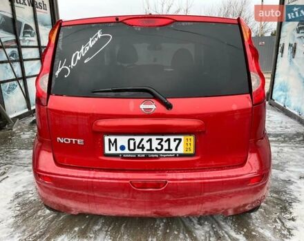Красный Ниссан Ноут, объемом двигателя 1.6 л и пробегом 232 тыс. км за 5250 $, фото 8 на Automoto.ua