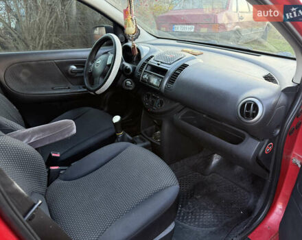 Красный Ниссан Ноут, объемом двигателя 1.39 л и пробегом 373 тыс. км за 2999 $, фото 6 на Automoto.ua