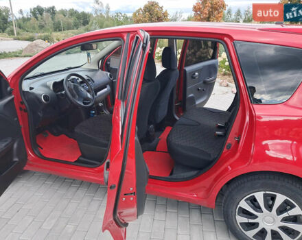Червоний Ніссан Ноут, об'ємом двигуна 1.39 л та пробігом 182 тис. км за 5499 $, фото 7 на Automoto.ua