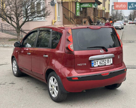 Червоний Ніссан Ноут, об'ємом двигуна 1.6 л та пробігом 193 тис. км за 6999 $, фото 6 на Automoto.ua