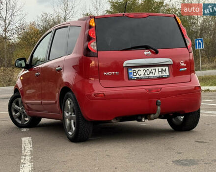 Червоний Ніссан Ноут, об'ємом двигуна 1.46 л та пробігом 236 тис. км за 6100 $, фото 9 на Automoto.ua