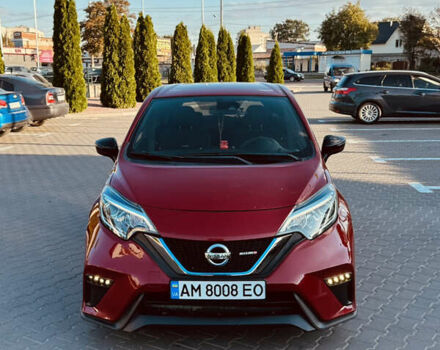 Красный Ниссан Ноут, объемом двигателя 1.2 л и пробегом 105 тыс. км за 11999 $, фото 1 на Automoto.ua