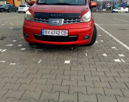 Красный Ниссан Ноут, объемом двигателя 1.6 л и пробегом 190 тыс. км за 5200 $, фото 1 на Automoto.ua
