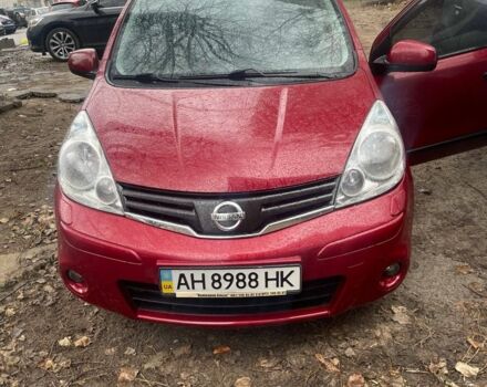 Красный Ниссан Ноут, объемом двигателя 1.39 л и пробегом 144 тыс. км за 5800 $, фото 1 на Automoto.ua