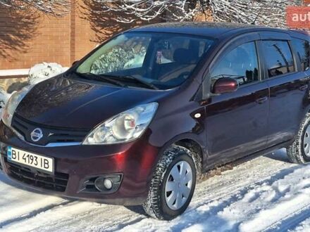 Красный Ниссан Ноут, объемом двигателя 1.5 л и пробегом 74 тыс. км за 6900 $, фото 1 на Automoto.ua