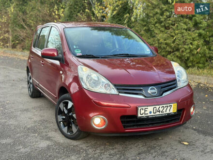 Красный Ниссан Ноут, объемом двигателя 1.4 л и пробегом 190 тыс. км за 5499 $, фото 1 на Automoto.ua