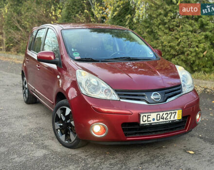 Красный Ниссан Ноут, объемом двигателя 1.4 л и пробегом 190 тыс. км за 5499 $, фото 1 на Automoto.ua