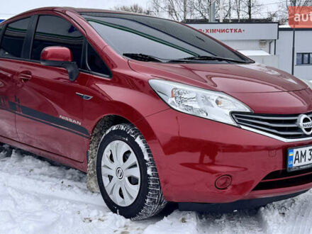 Красный Ниссан Ноут, объемом двигателя 1.6 л и пробегом 129 тыс. км за 6800 $, фото 1 на Automoto.ua