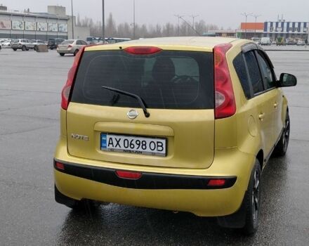 Желтый Ниссан Ноут, объемом двигателя 1.4 л и пробегом 272 тыс. км за 4200 $, фото 4 на Automoto.ua