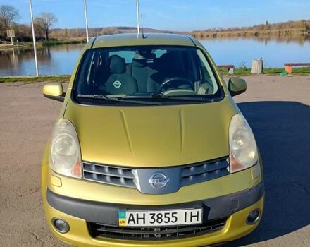 Желтый Ниссан Ноут, объемом двигателя 1.6 л и пробегом 153 тыс. км за 5800 $, фото 1 на Automoto.ua