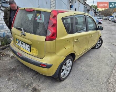 Ниссан Ноут 2007 в Киеве на Automoto.ua Желтый Ниссан Ноут, объемом двигателя 1.6 л и пробегом 113 тыс. км за 4200 $, фото 1 на Automoto.ua