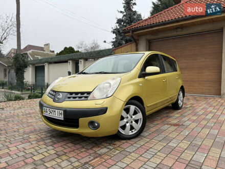 Желтый Ниссан Ноут, объемом двигателя 1.6 л и пробегом 113 тыс. км за 6700 $, фото 1 на Automoto.ua