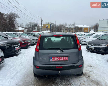 Сірий Ніссан Ноут, об'ємом двигуна 1.4 л та пробігом 187 тис. км за 5200 $, фото 5 на Automoto.ua