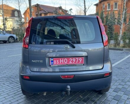 Сірий Ніссан Ноут, об'ємом двигуна 1.4 л та пробігом 187 тис. км за 5400 $, фото 4 на Automoto.ua