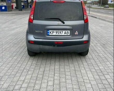 Серый Ниссан Ноут, объемом двигателя 1.4 л и пробегом 220 тыс. км за 4300 $, фото 3 на Automoto.ua
