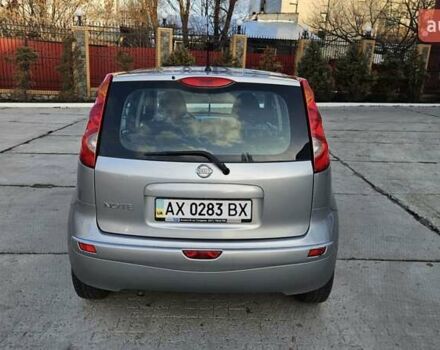Сірий Ніссан Ноут, об'ємом двигуна 1.39 л та пробігом 57 тис. км за 6400 $, фото 5 на Automoto.ua