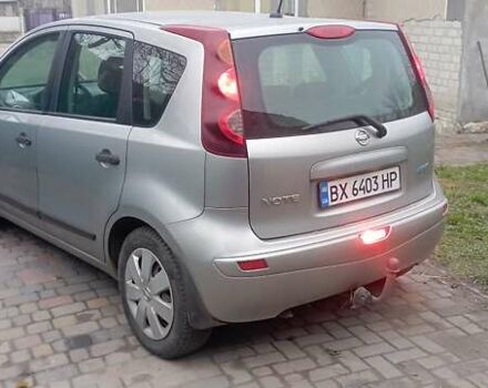Серый Ниссан Ноут, объемом двигателя 1.46 л и пробегом 291 тыс. км за 6200 $, фото 7 на Automoto.ua