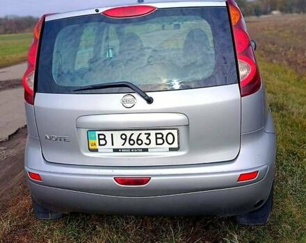 Сірий Ніссан Ноут, об'ємом двигуна 1.4 л та пробігом 210 тис. км за 6500 $, фото 11 на Automoto.ua