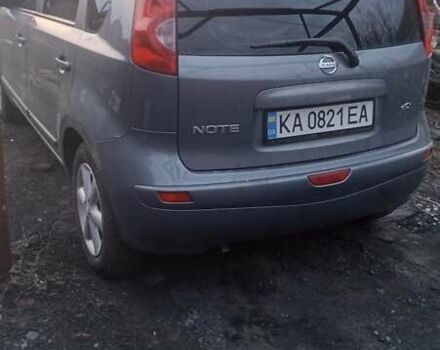 Серый Ниссан Ноут, объемом двигателя 1.5 л и пробегом 198 тыс. км за 5600 $, фото 1 на Automoto.ua