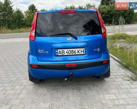 Синий Ниссан Ноут, объемом двигателя 1.46 л и пробегом 370 тыс. км за 5200 $, фото 3 на Automoto.ua