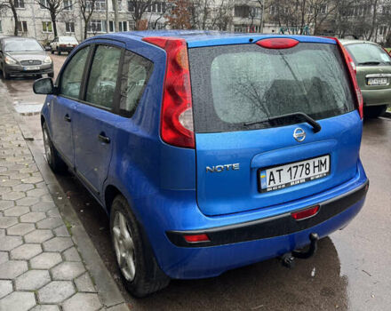 Синій Ніссан Ноут, об'ємом двигуна 1.39 л та пробігом 191 тис. км за 4300 $, фото 4 на Automoto.ua