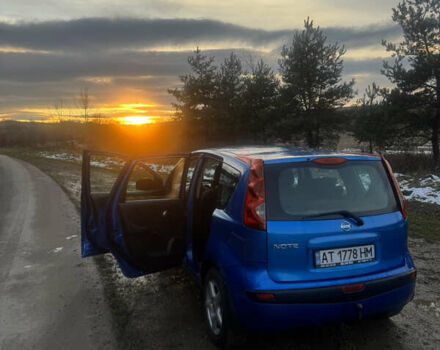 Синий Ниссан Ноут, объемом двигателя 1.39 л и пробегом 191 тыс. км за 4300 $, фото 3 на Automoto.ua