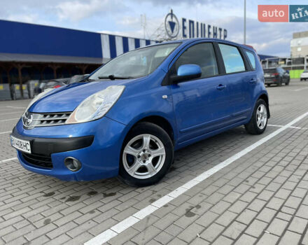 Синій Ніссан Ноут, об'ємом двигуна 1.39 л та пробігом 236 тис. км за 4555 $, фото 1 на Automoto.ua