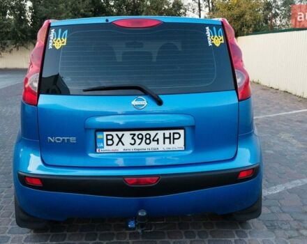 Синій Ніссан Ноут, об'ємом двигуна 1.4 л та пробігом 135 тис. км за 6000 $, фото 1 на Automoto.ua