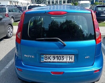 Ниссан Ноут 2007 в Ровно на Automoto.ua Синий Ниссан Ноут, объемом двигателя 1.46 л и пробегом 298 тыс. км за 4600 $, фото 2 на Automoto.ua