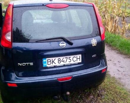 Ниссан Ноут 2008 в Дубно на Automoto.ua Синий Ниссан Ноут, объемом двигателя 1.5 л и пробегом 273 тыс. км за 4900 $, фото 18 на Automoto.ua