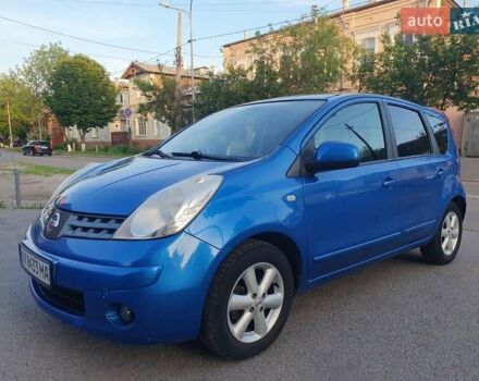 Синий Ниссан Ноут, объемом двигателя 1.4 л и пробегом 163 тыс. км за 5400 $, фото 1 на Automoto.ua