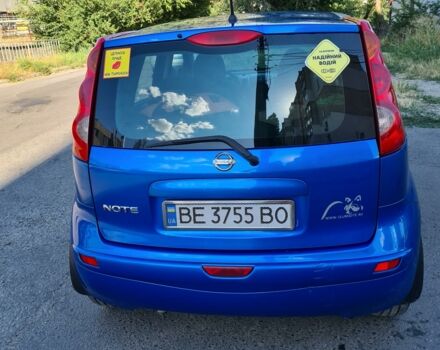 Синий Ниссан Ноут, объемом двигателя 1.6 л и пробегом 166 тыс. км за 6000 $, фото 3 на Automoto.ua