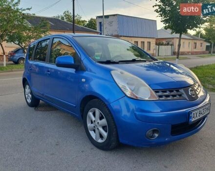 Синий Ниссан Ноут, объемом двигателя 1.4 л и пробегом 163 тыс. км за 5400 $, фото 2 на Automoto.ua
