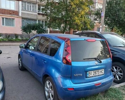 Синий Ниссан Ноут, объемом двигателя 1.39 л и пробегом 206 тыс. км за 5500 $, фото 1 на Automoto.ua