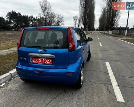 Синій Ніссан Ноут, об'ємом двигуна 1.6 л та пробігом 168 тис. км за 6900 $, фото 12 на Automoto.ua