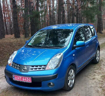 Синий Ниссан Ноут, объемом двигателя 1.6 л и пробегом 187 тыс. км за 6850 $, фото 1 на Automoto.ua