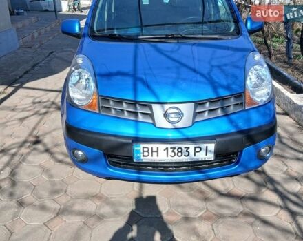 Синий Ниссан Ноут, объемом двигателя 1.4 л и пробегом 210 тыс. км за 4900 $, фото 1 на Automoto.ua