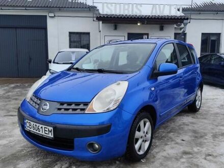 Синий Ниссан Ноут, объемом двигателя 1.6 л и пробегом 210 тыс. км за 5950 $, фото 1 на Automoto.ua