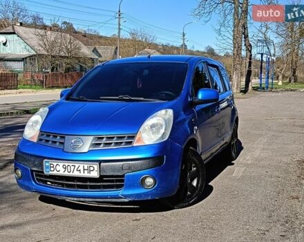 Синий Ниссан Ноут, объемом двигателя 1.39 л и пробегом 350 тыс. км за 3799 $, фото 1 на Automoto.ua
