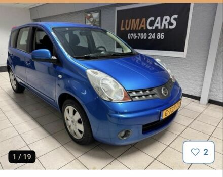 Синий Ниссан Ноут, объемом двигателя 1.4 л и пробегом 202 тыс. км за 5700 $, фото 1 на Automoto.ua