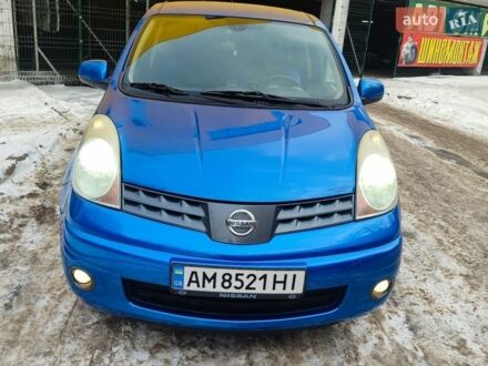 Синий Ниссан Ноут, объемом двигателя 1.6 л и пробегом 205 тыс. км за 6400 $, фото 1 на Automoto.ua