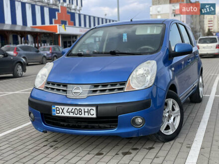 Синій Ніссан Ноут, об'ємом двигуна 1.39 л та пробігом 236 тис. км за 4555 $, фото 1 на Automoto.ua