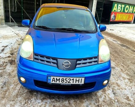 Синий Ниссан Ноут, объемом двигателя 1.6 л и пробегом 205 тыс. км за 6400 $, фото 1 на Automoto.ua